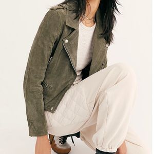 blank nyc suede moto jacket